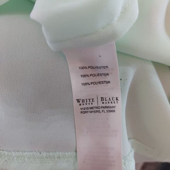 White House Black Market flowy sleeveless blouse size medium - Picture 7 of 8